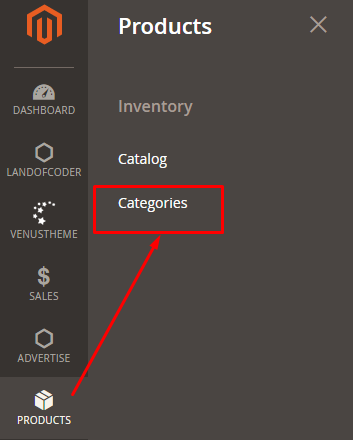 add category in magento 2